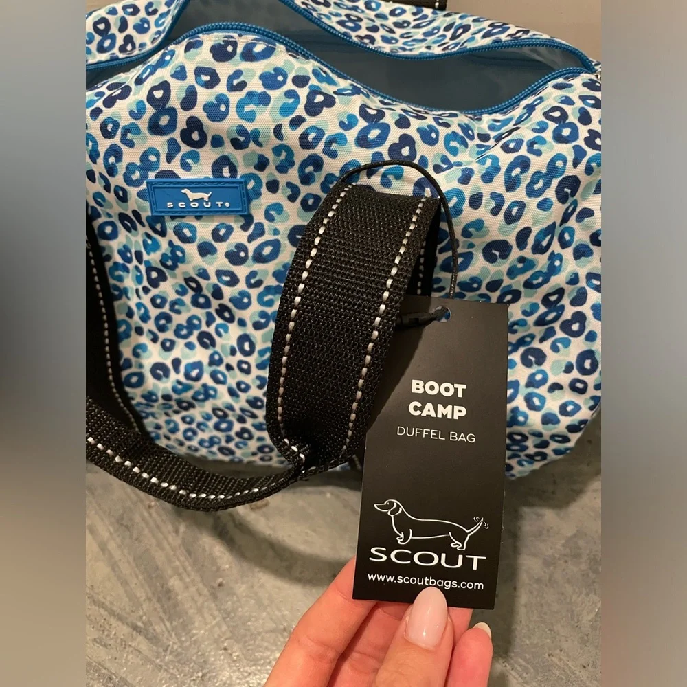 Scout Blue and White Bag - Picture 2 of 6